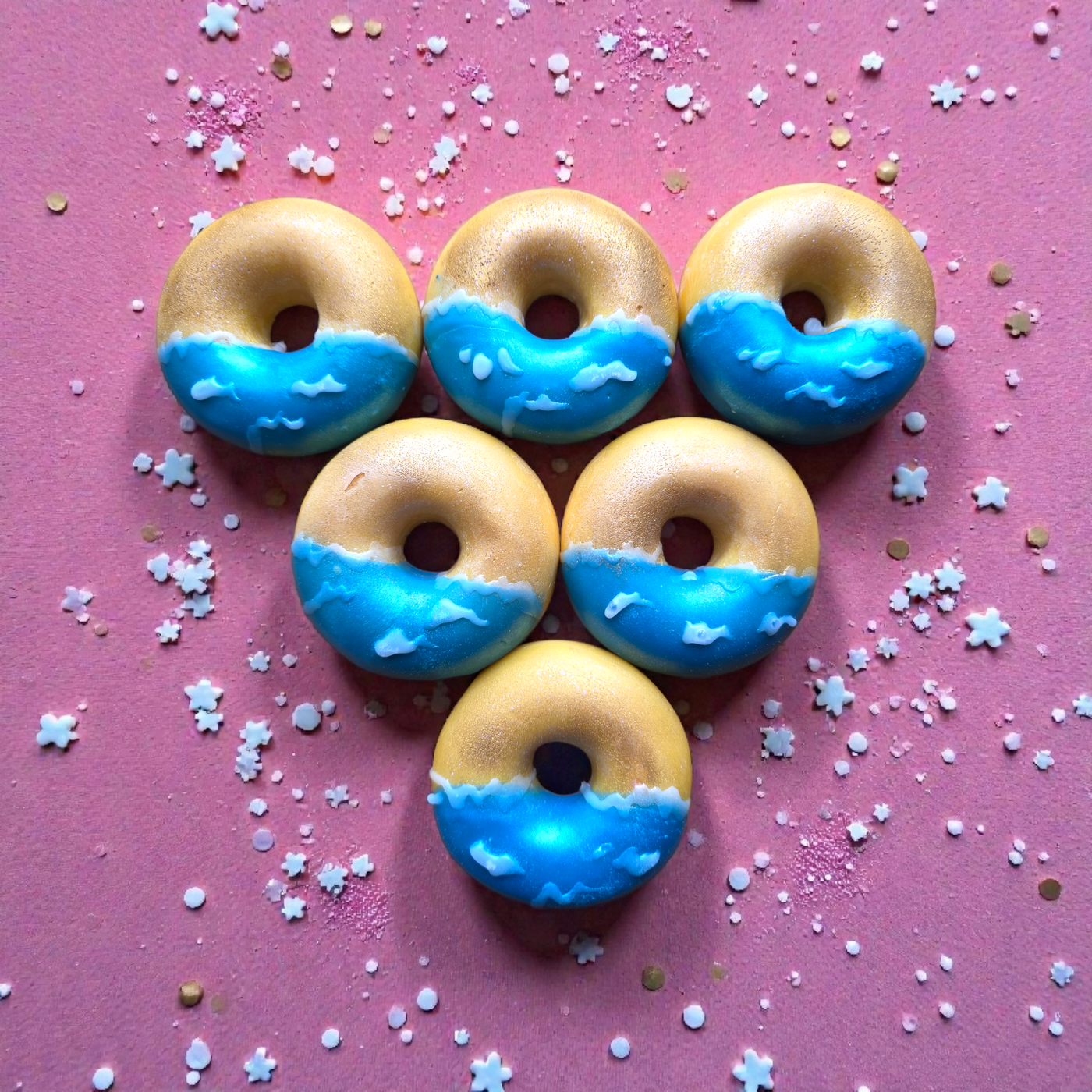 Beach Christmas Wax Donuts