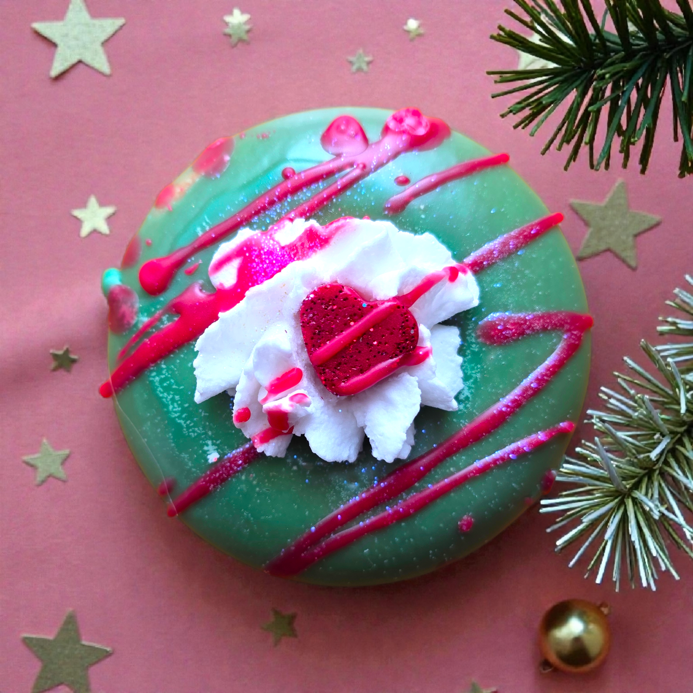 Grinch Cookies Wax Donuts