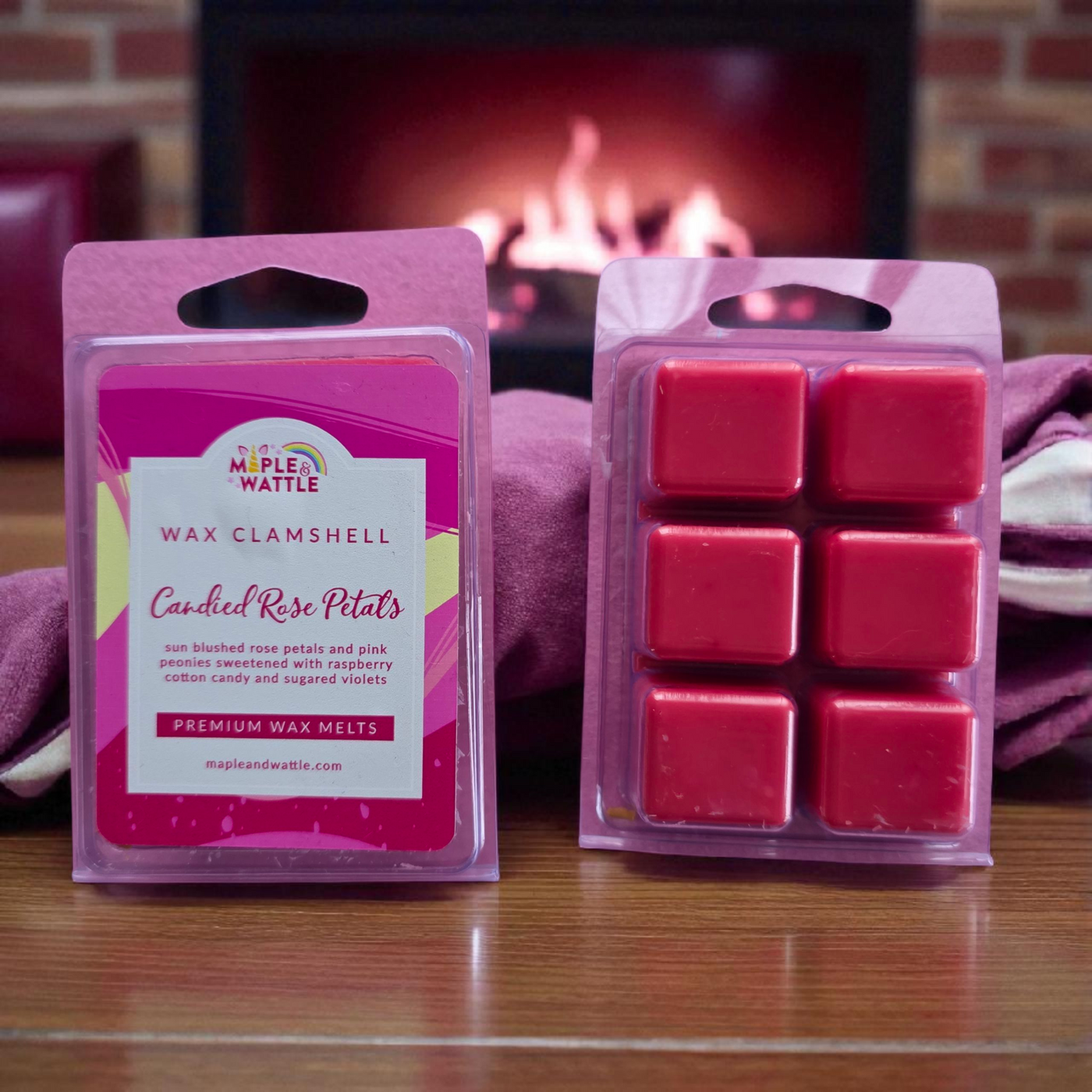 Candied Rose Petals Wax Melts