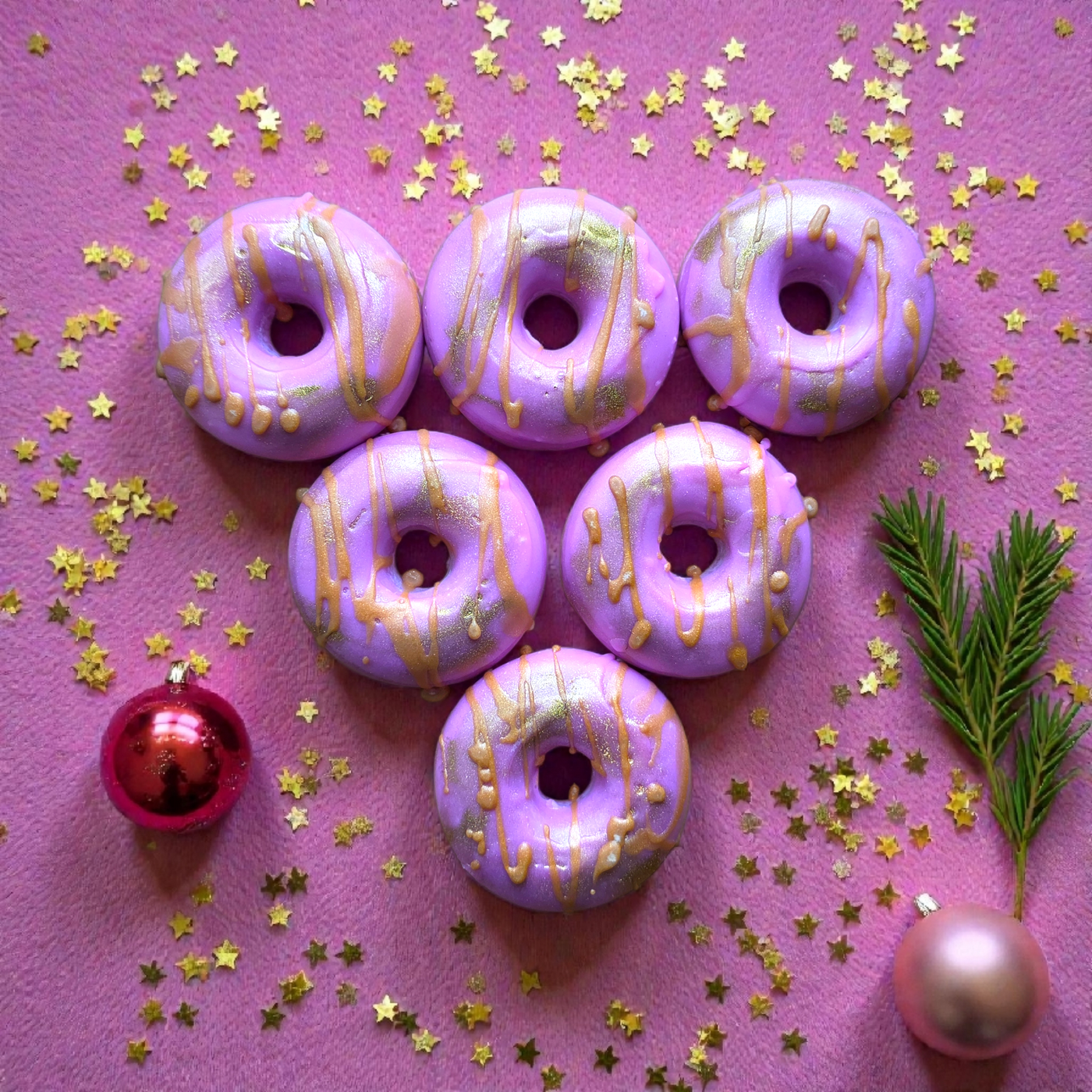Pop the bubbly! Wax Donuts