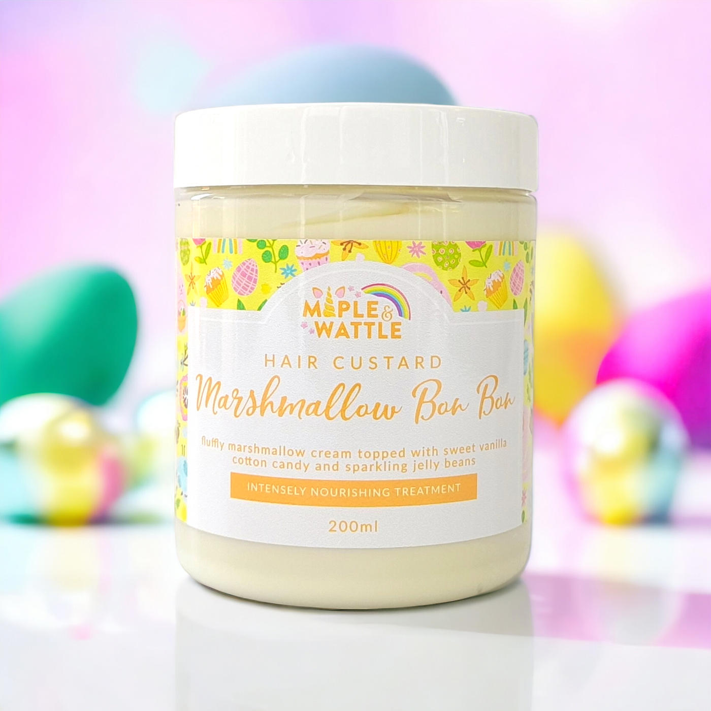 Marshmallow Bon Bon Hair Custard