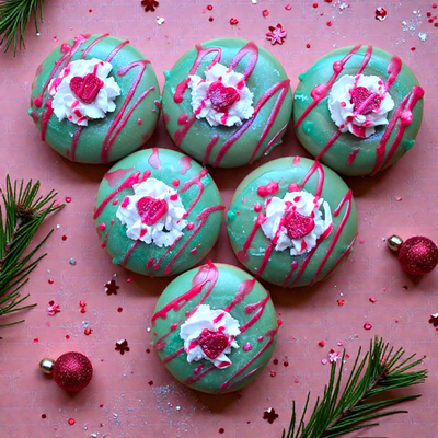 Grinch Cookies Wax Donuts