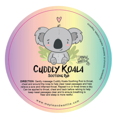 Cuddly Koala Soothing Rub - Maple & Wattle