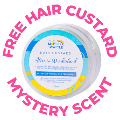 Free hair custard (100ml) - Maple & Wattle